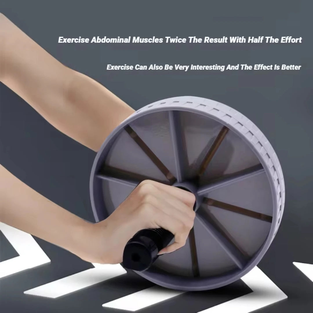 Single Wheel Ab Roller - Heavy Duty Core & Abdominal Strengthener