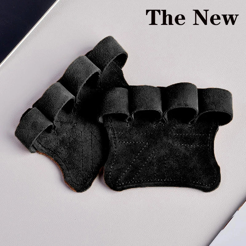 Leather Workout Gloves - Weight Lifting & Gym Hand Protection