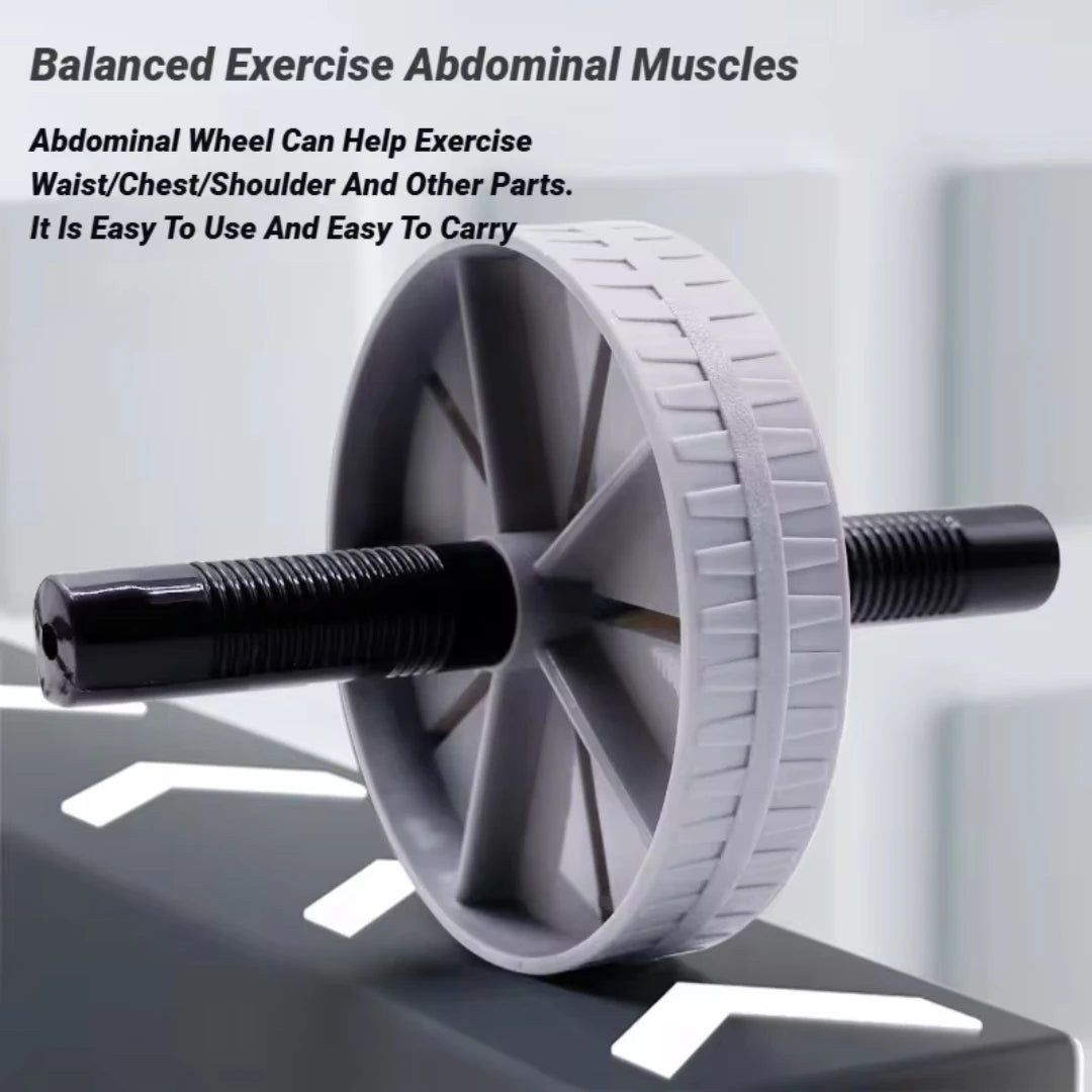 Single Wheel Ab Roller - Heavy Duty Core & Abdominal Strengthener