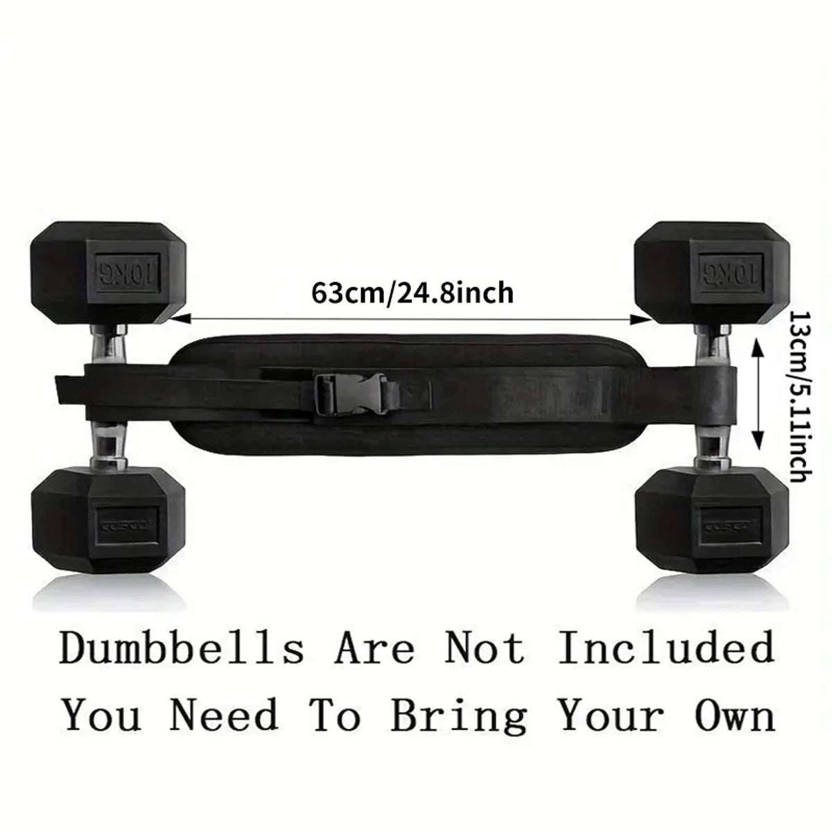 Adjustable Weighted Waist Belt - Hip & Glute Training Tool