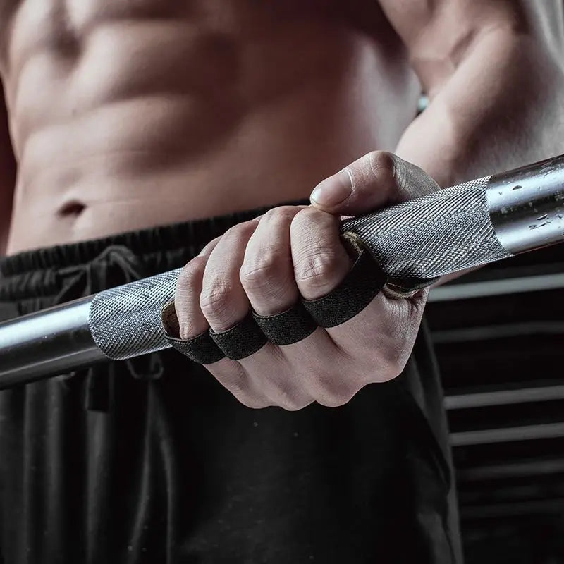 Leather Workout Gloves - Weight Lifting & Gym Hand Protection