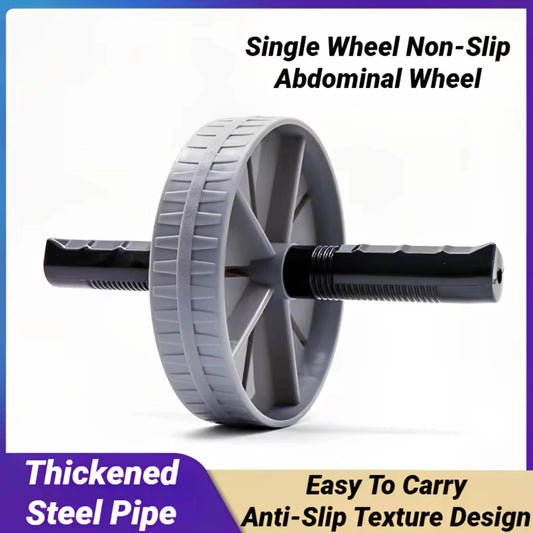 Single Wheel Ab Roller - Heavy Duty Core & Abdominal Strengthener