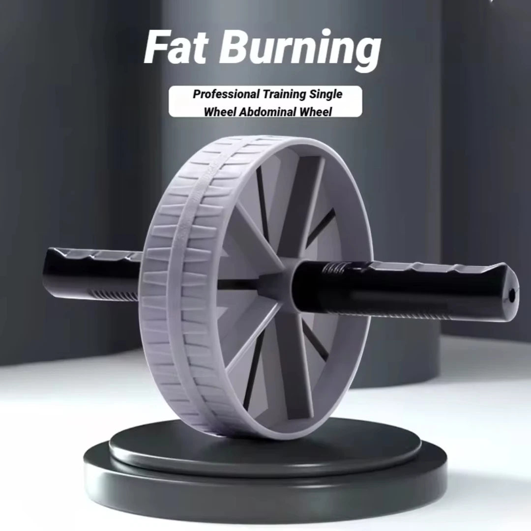 Single Wheel Ab Roller - Heavy Duty Core & Abdominal Strengthener